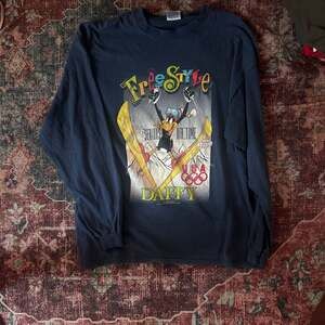 Vintage 1994 Looney Tunes Daffy Duck "Sick Hustla" Long Sleeve T-Shirt